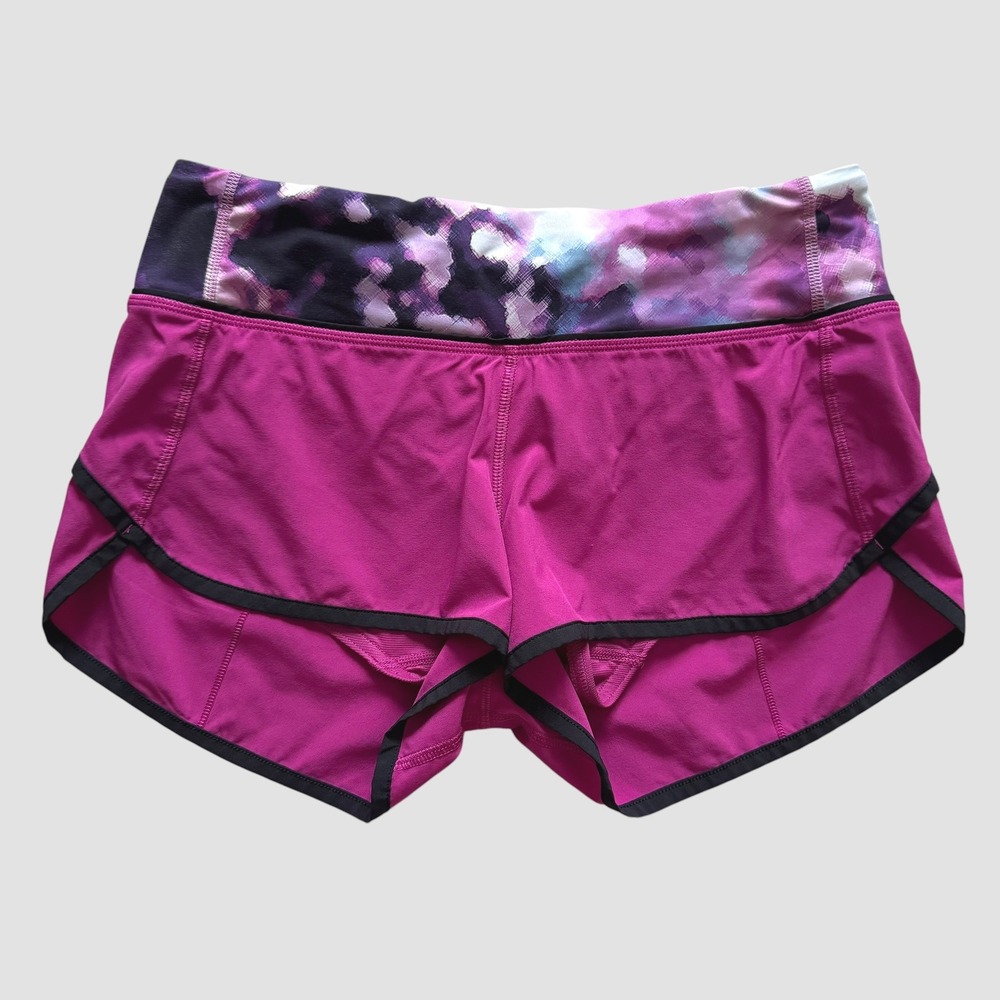 Lululemon Speed Up Shorts Pink 2.5 inseam Running Athletic Size 4 running